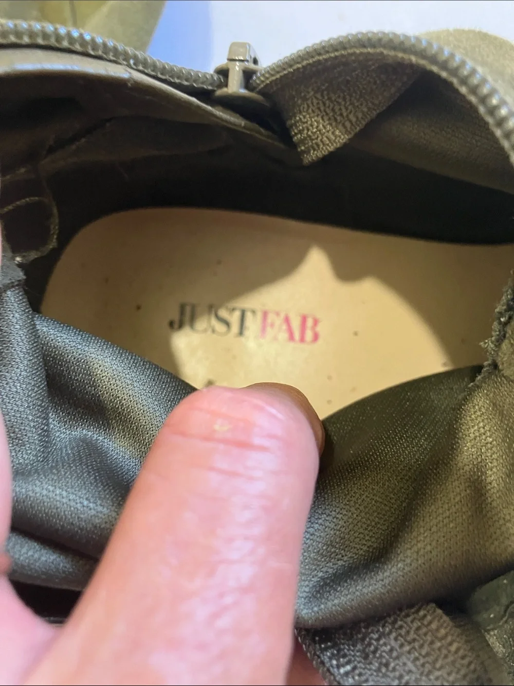 JustFab olive green